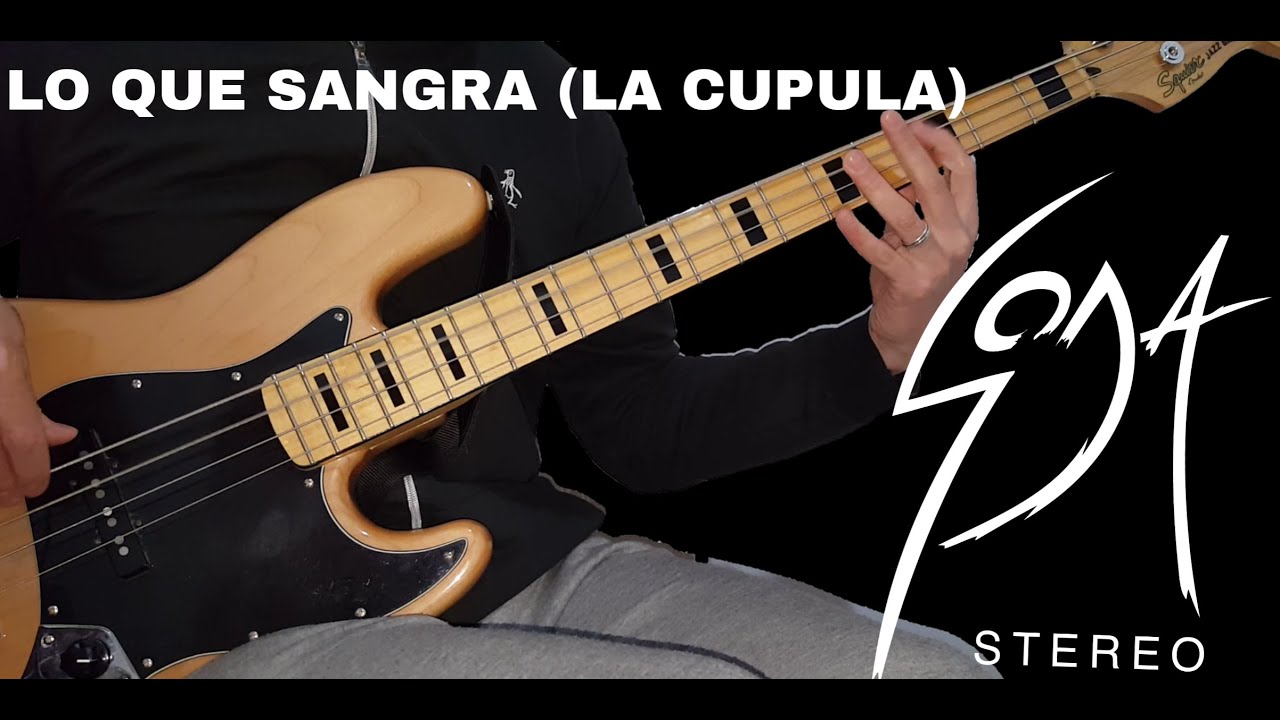 Soda stereo lo que sangra la cupula cover bajo
#sodastereo #loquesangra #zetabosio #cerati#basscover