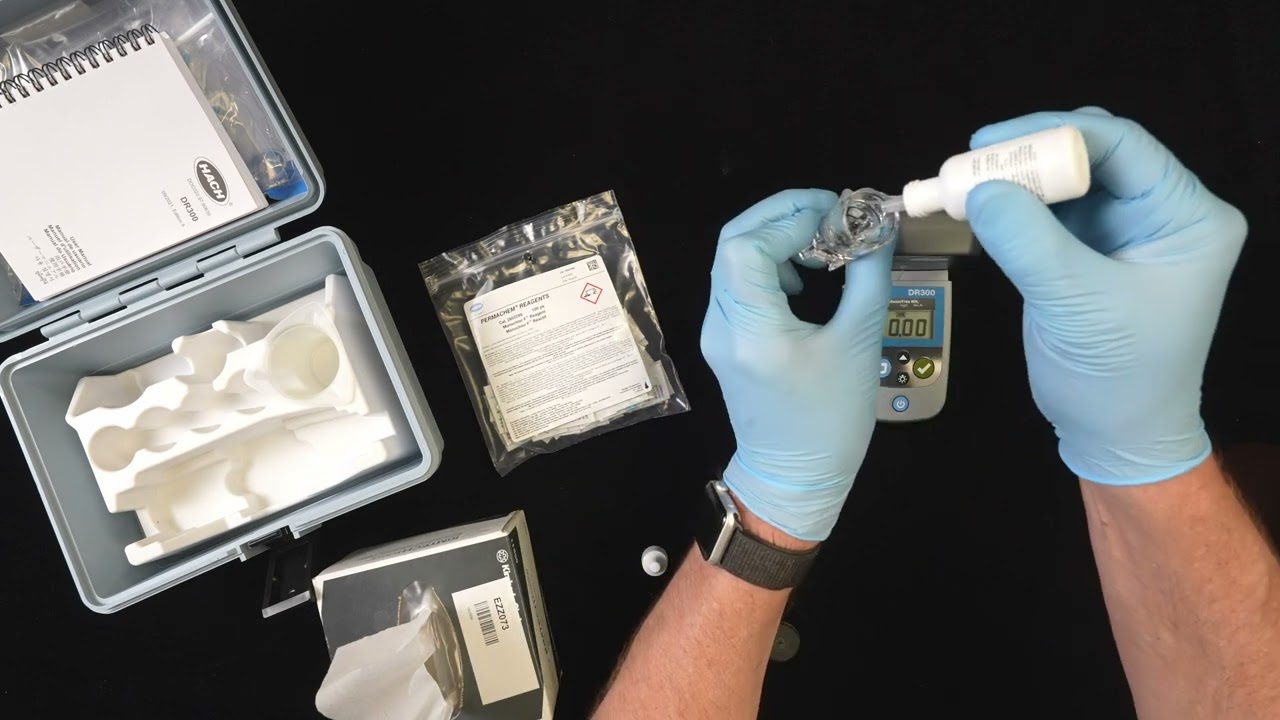 DR300 Monochloramine Free Ammonia Powder Pillow Procedure  - Training