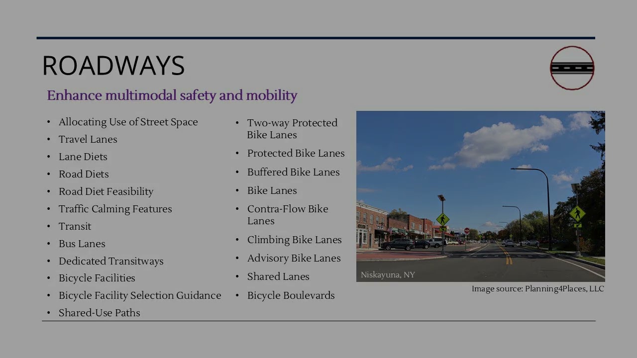 Capital Region Complete Streets Design Guide Introduction