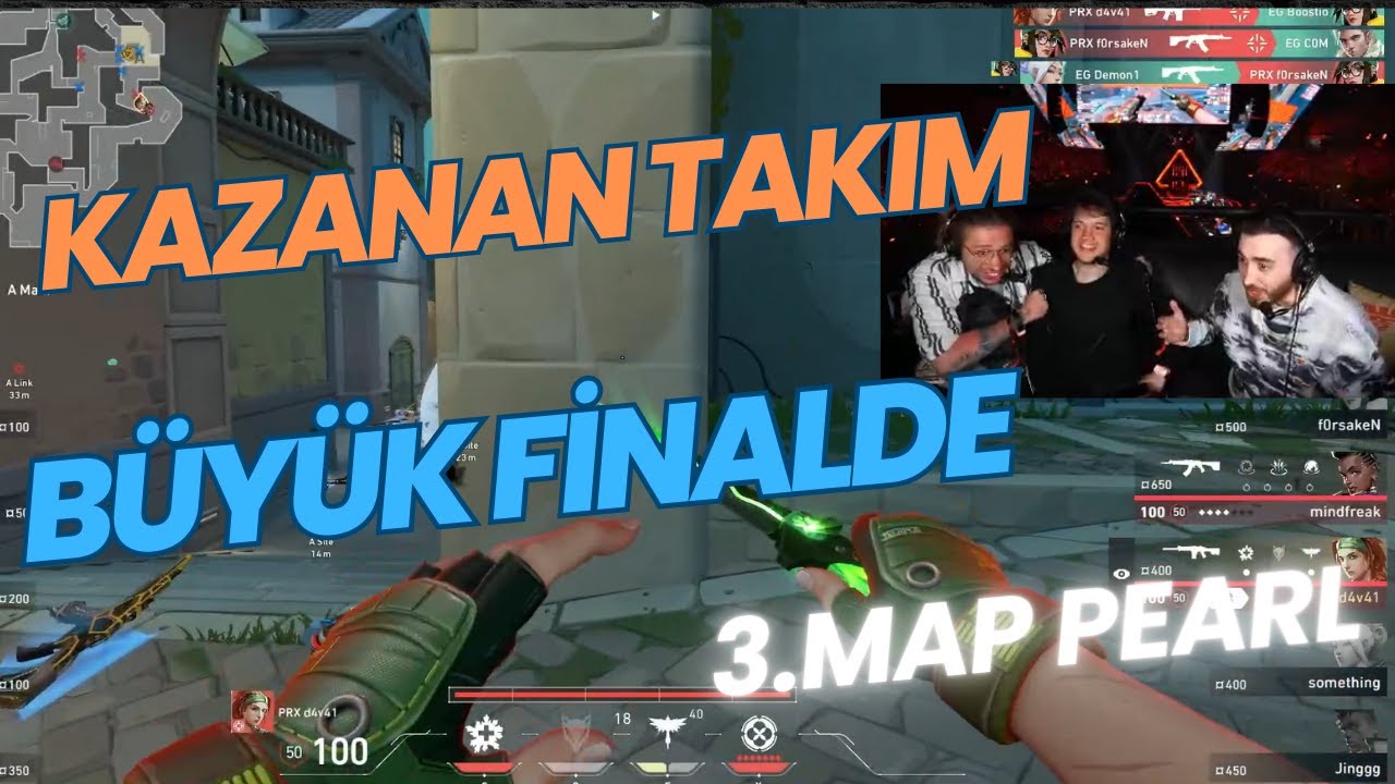 FERİT COMBATRY HELLİAN PRX VS EG YARI FİNAL ÜÇÜNCÜ HARİTA VALORANT CHAMPIONS 2023