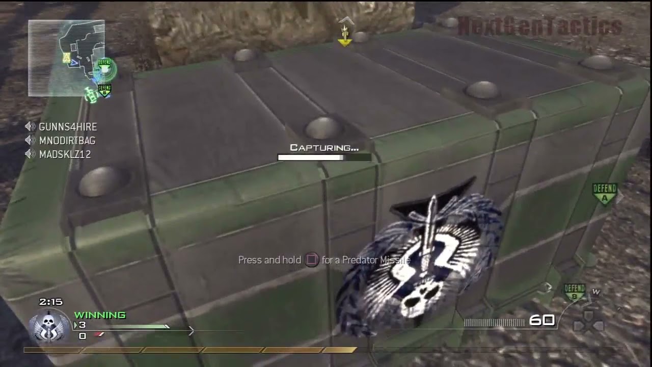 Modern Warfare 2 Multiplayer Search and Destroy (Rush Series) Tutorial for Estate Defense in HD