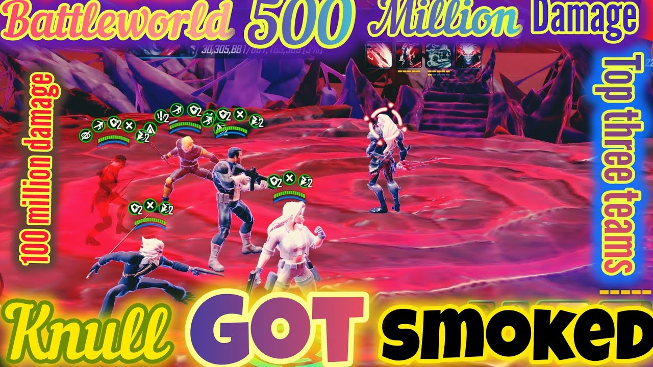 Marvel Strike Force Knull Boss Fight Guide – Best Counters & Teams (July 2025)