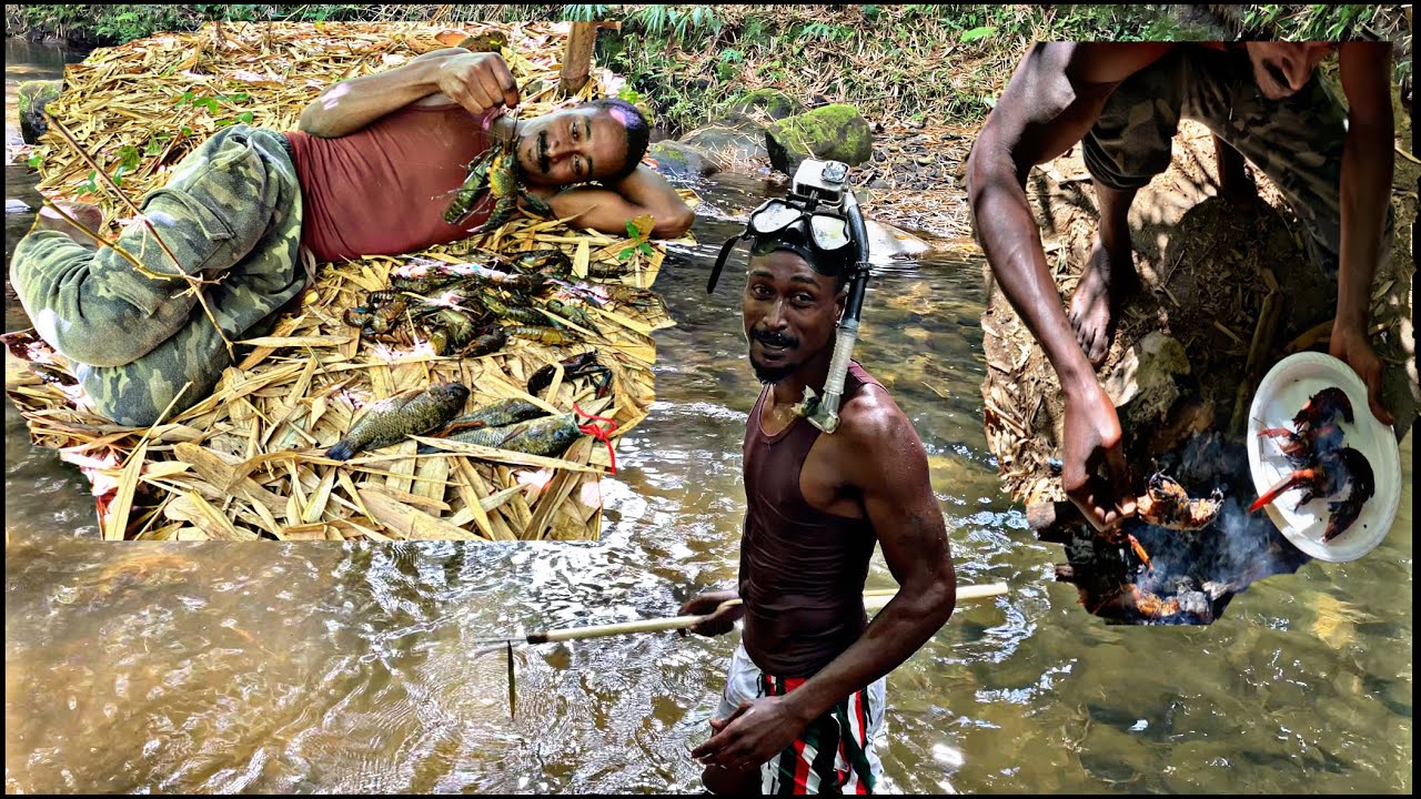 Hunting the Invasive Crawfishes of the Icy-Cold Water Stream@CHEVY NATION VLOGS