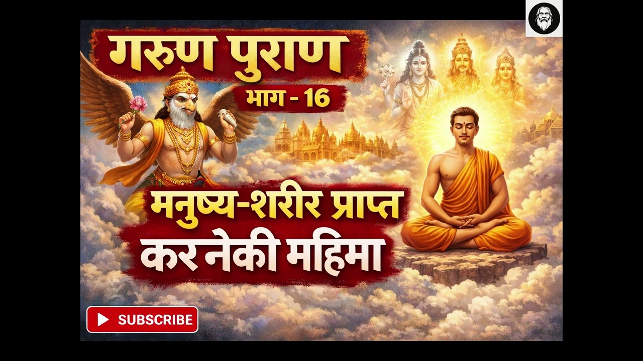 मनुष्य-शरीर प्राप्त करनेकी महिमा | गरुड़ पुराण भाग 16