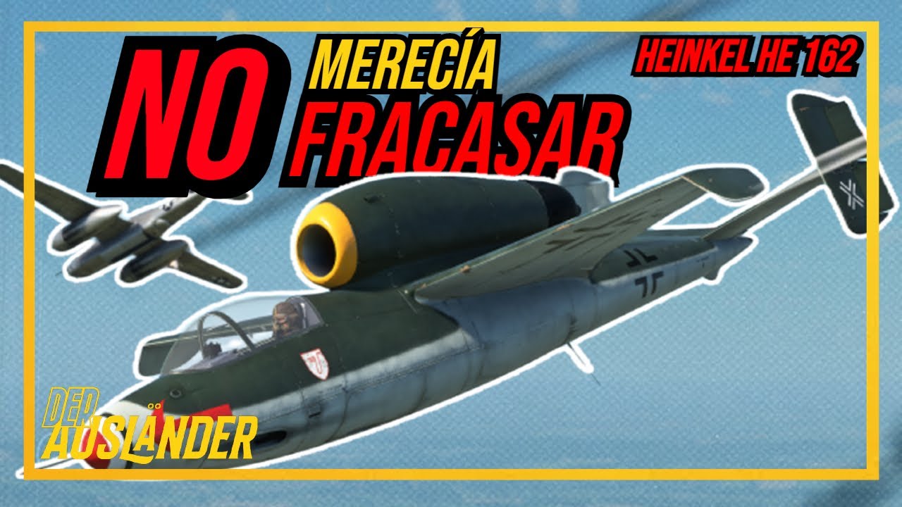 Heinkel He 162. Demasiado BUENO, demasiado TARDE.