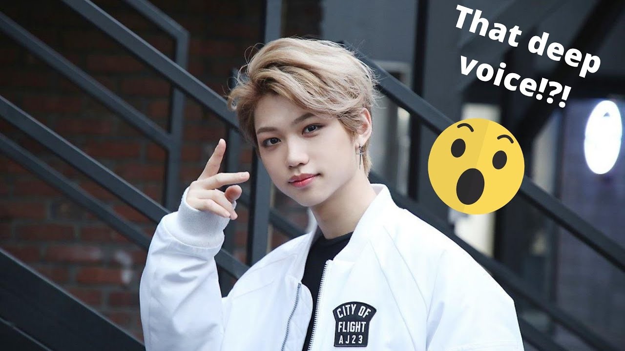 People reacting to Lee Felix's deep voice in 