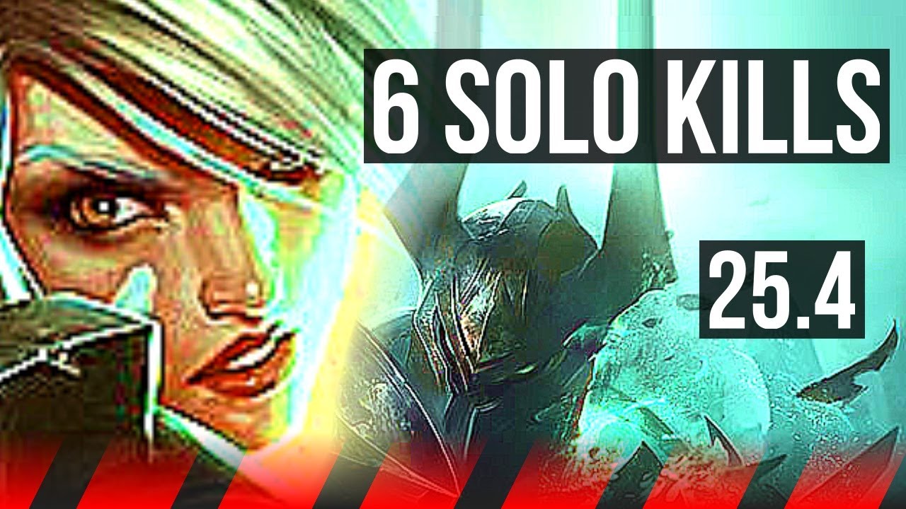 RIVEN vs MORDEKAISER (TOP) | 6 solo kills | EUW Master | 25.4