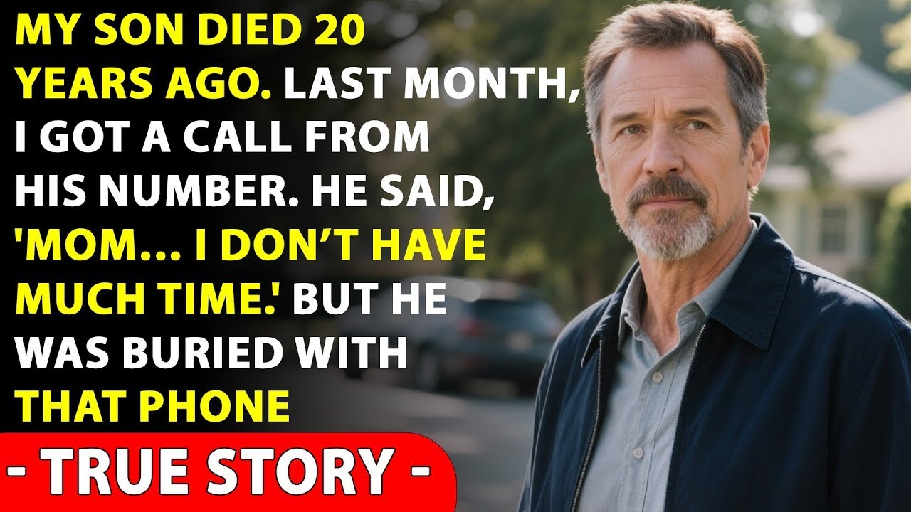 My SON Was Buried 20 Years Ago…But Last Month I Got Phone Call From His Number  Left Me Speechless