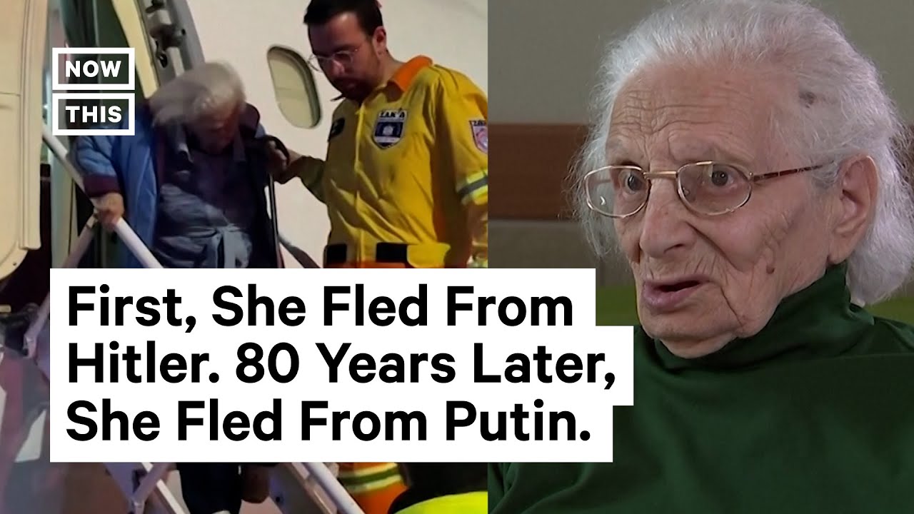 100-Year-Old Flees Ukraine Again, 80 Years After Fleeing From Nazis