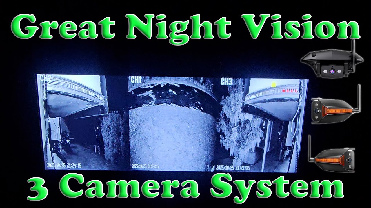 RV Camera System, The Auto-Vox WF4. Complete Install