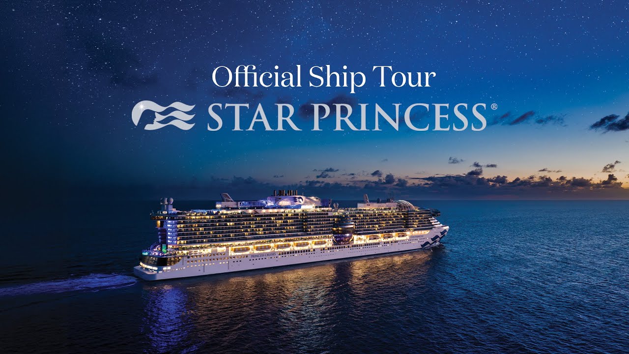 Экскурсия по всему кораблю Star Princess | Круизы Princess