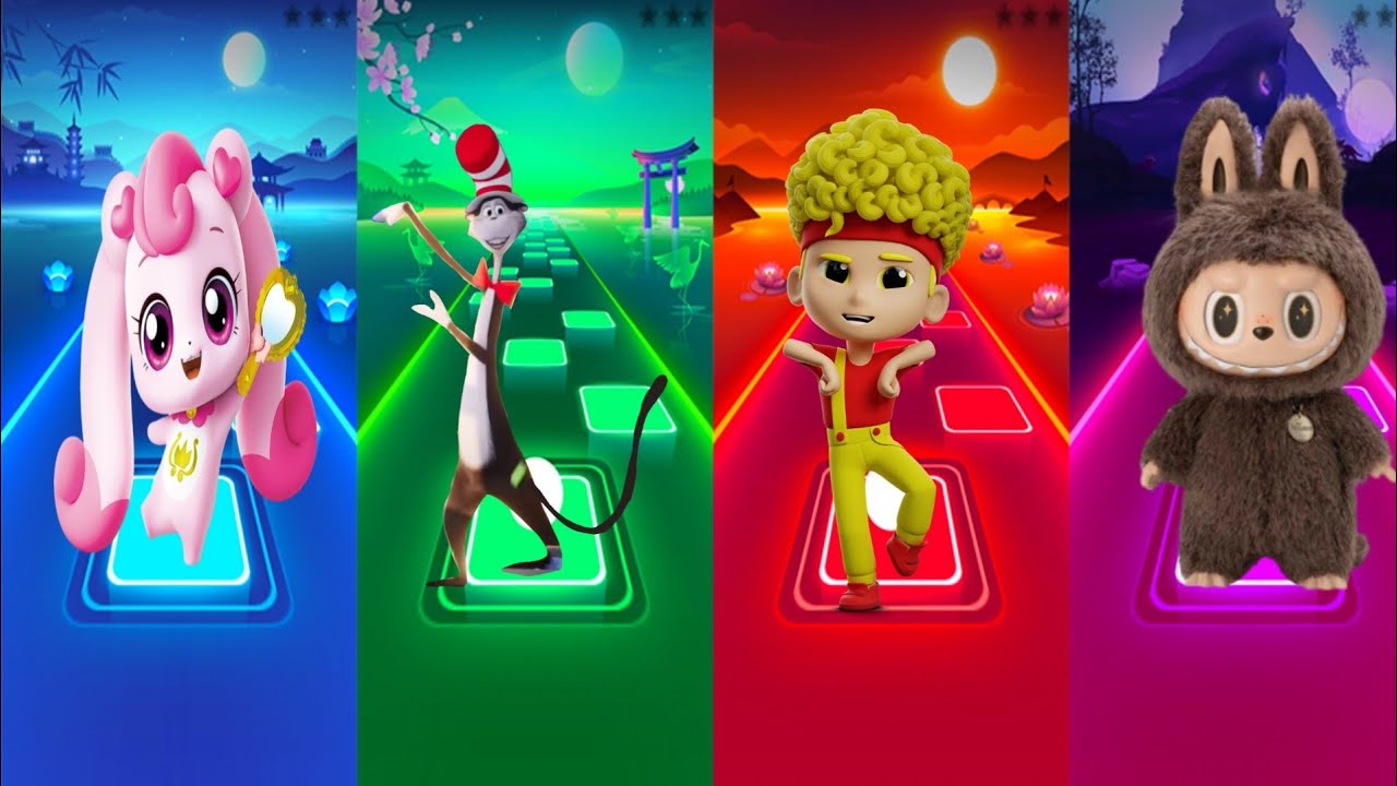 Mighty Mike Whit cat🆚Arthur Christmas🆚 Funny_Chicken🆚Ragatha❤️Who is best player?? 
