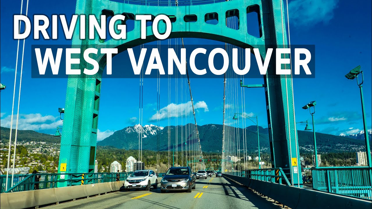 🇨🇦[4K] DRIVING from DOWNTOWN VANCOUVER to HORSESHOE BAY WEST VANCOUVER | 웨스트 밴쿠버