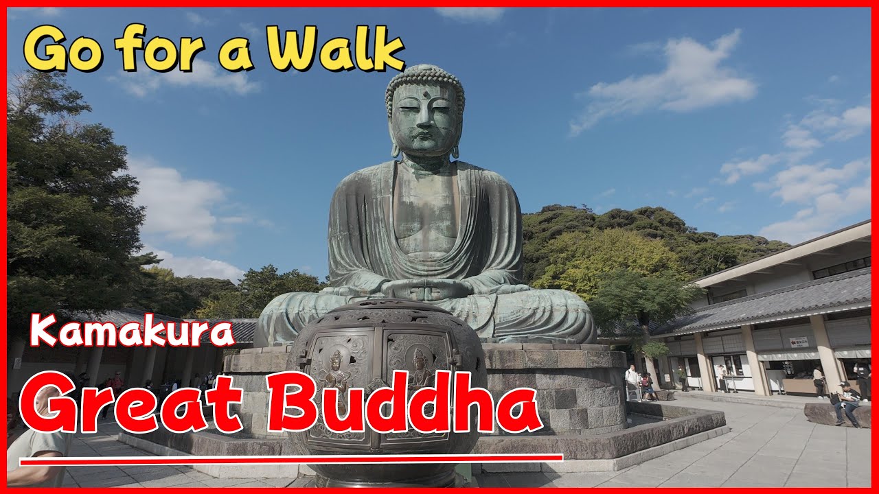 Hase dera - Koutokuin/ Great Buddha / Kamakura / Kanagawa / JAPAN / Walking
