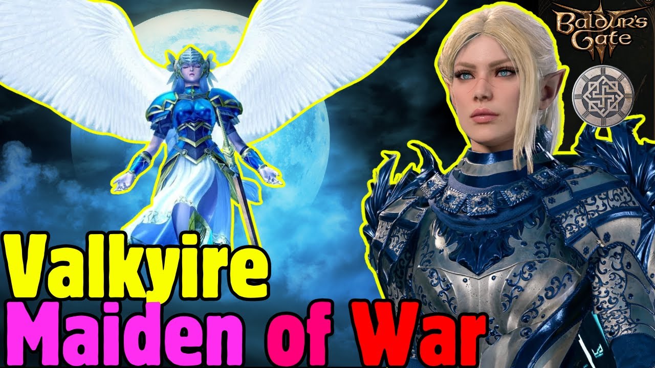 VALKYRIE Maiden of WAR Mod Build in Baldur's Gate 3