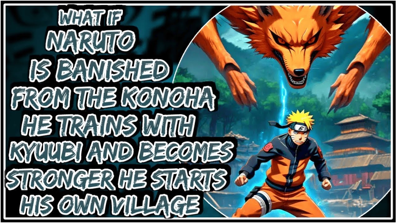 What If Naruto Is Banished From Konoha, Trains With Kyuubi, Becomes Stronger And Creates A Village||
