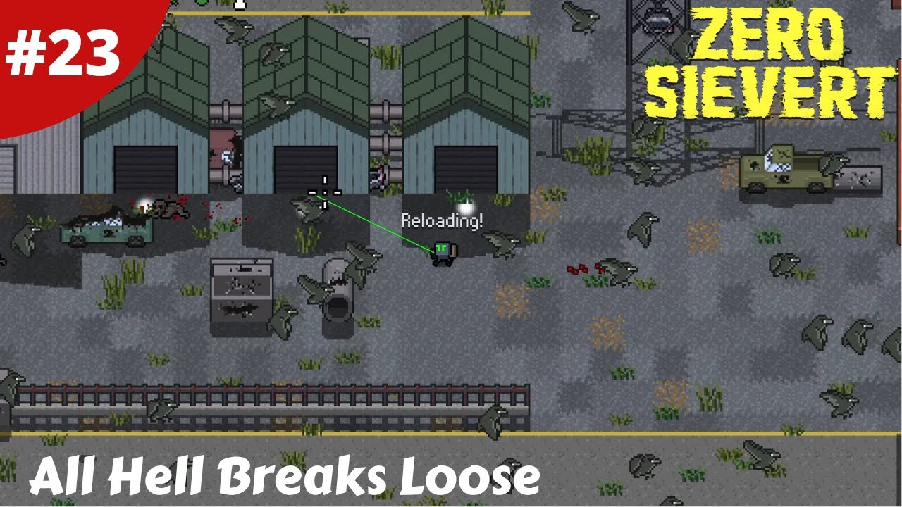 All Hell Breaks Loose At The Mall - Zero Sievert - #23 - Gameplay