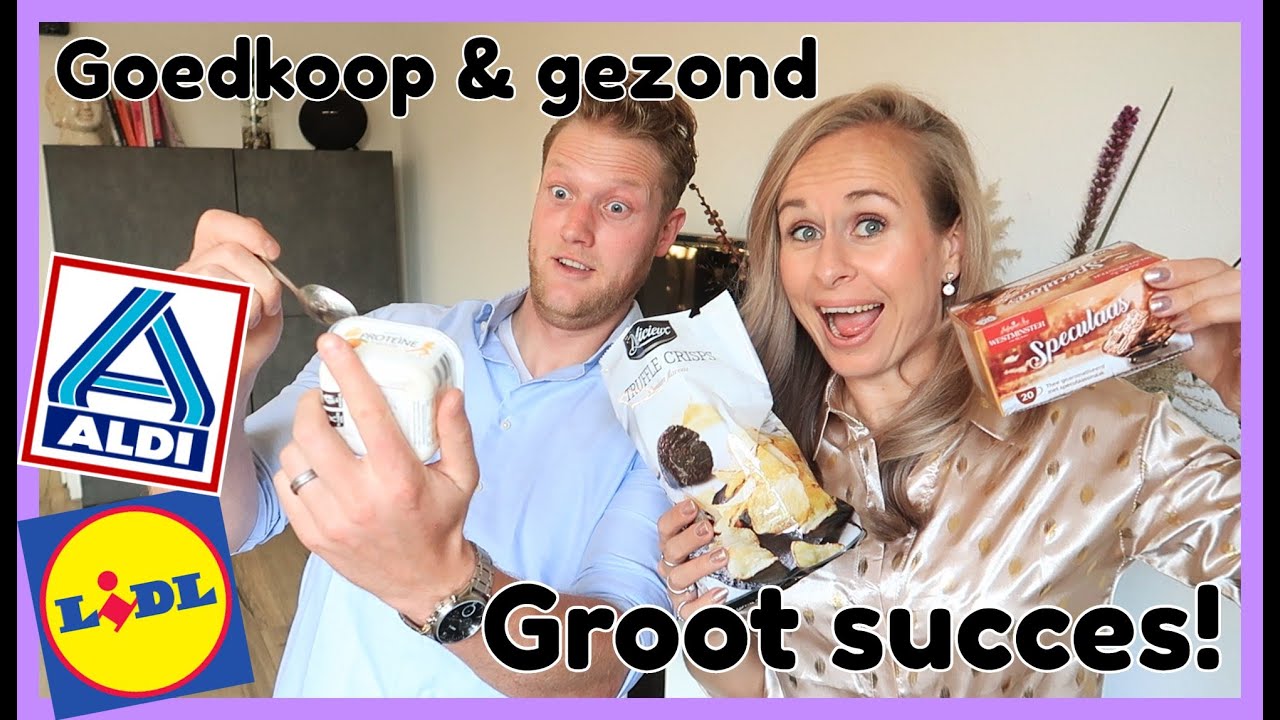 Gezonde producten proeven van Aldi & Lidl // OPTIMAVITA
