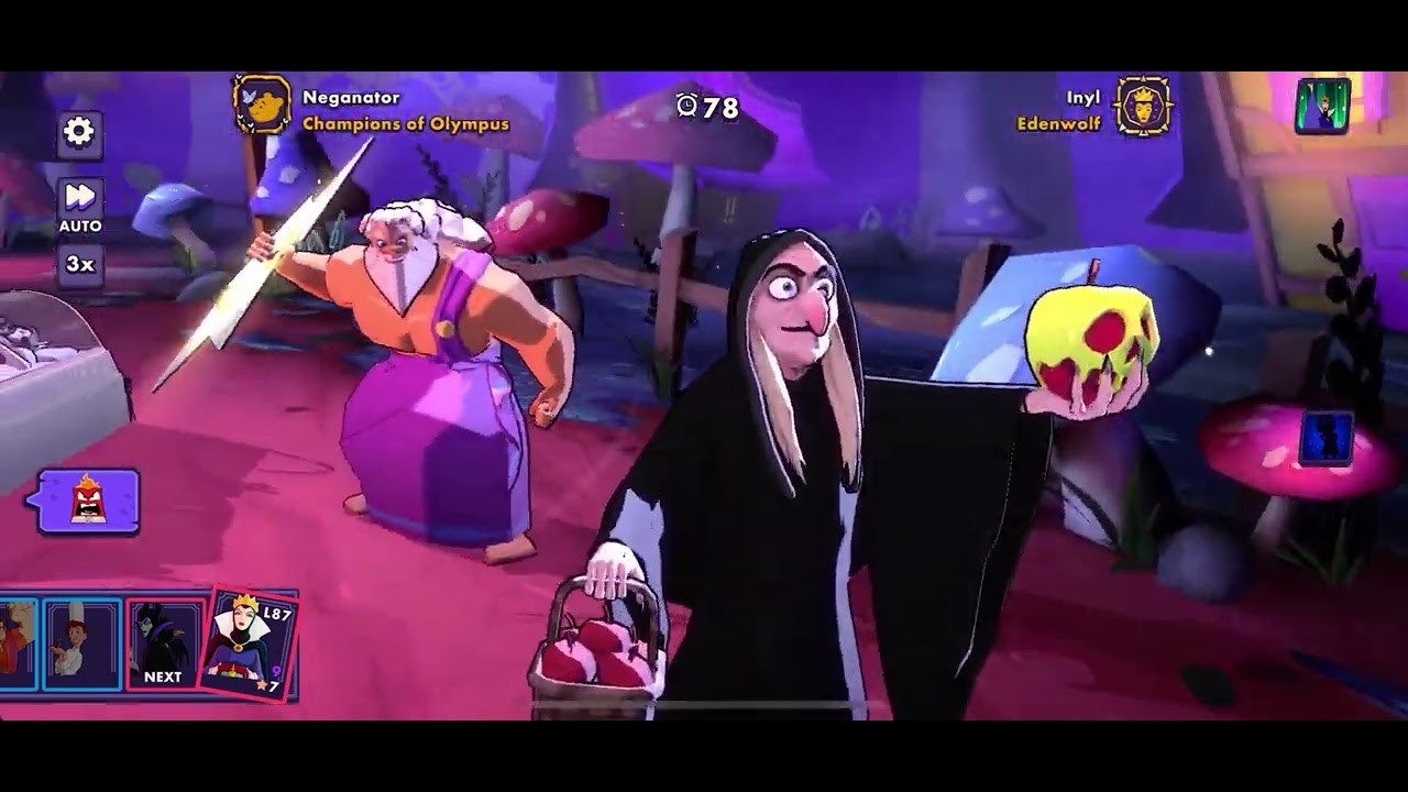 Edna, Downtown Heroes COUNTER Evil Queen | Live PvP Grand Champion Bracket | Disney Sorcerer’s Arena