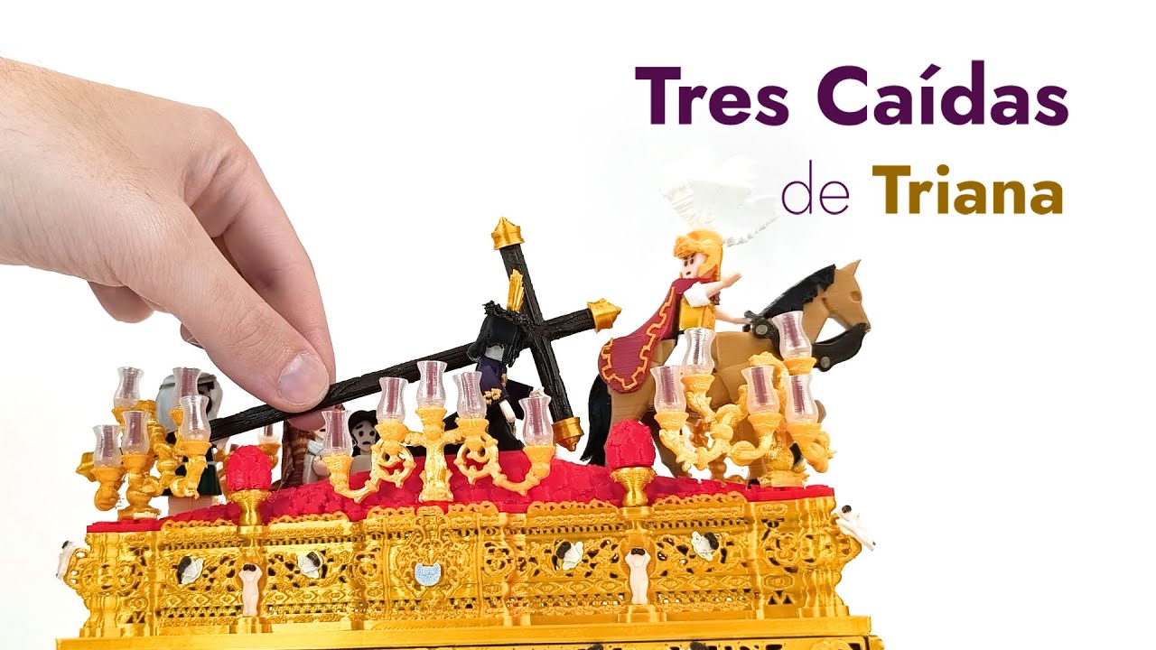 Monta con Priostic el Paso de las Tres Caídas de Triana