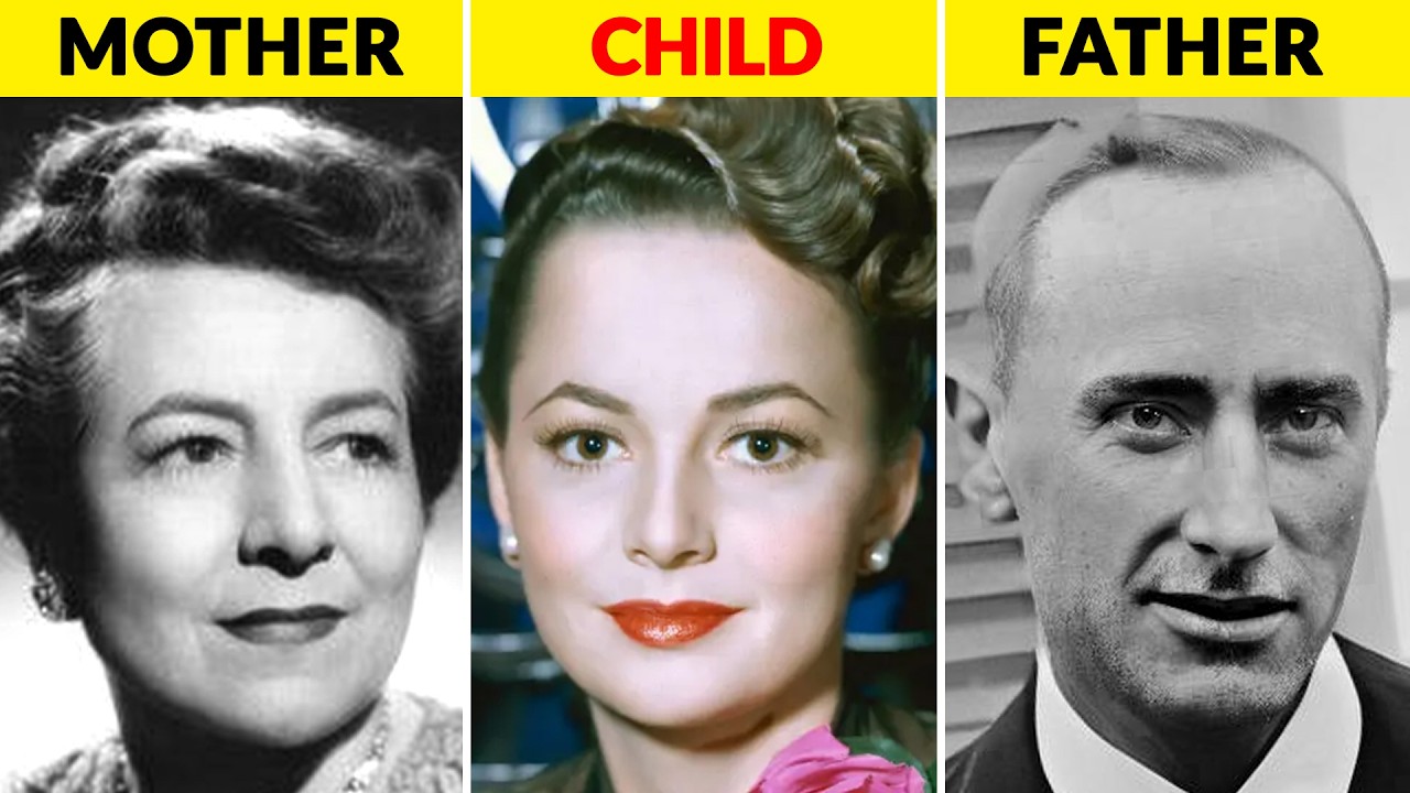 The Parents of Classic Hollywood Legends