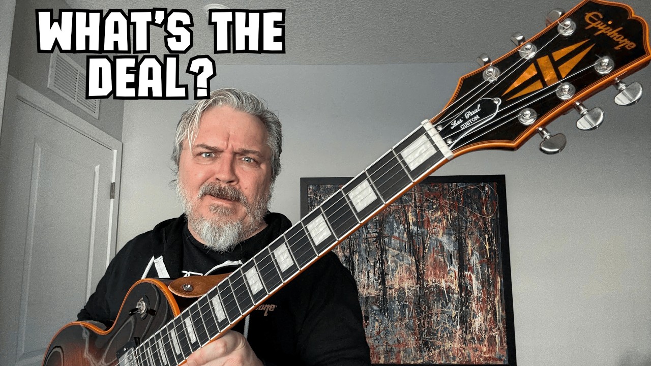 What is Wrong with The Epiphone Les Paul Custom Guitar?