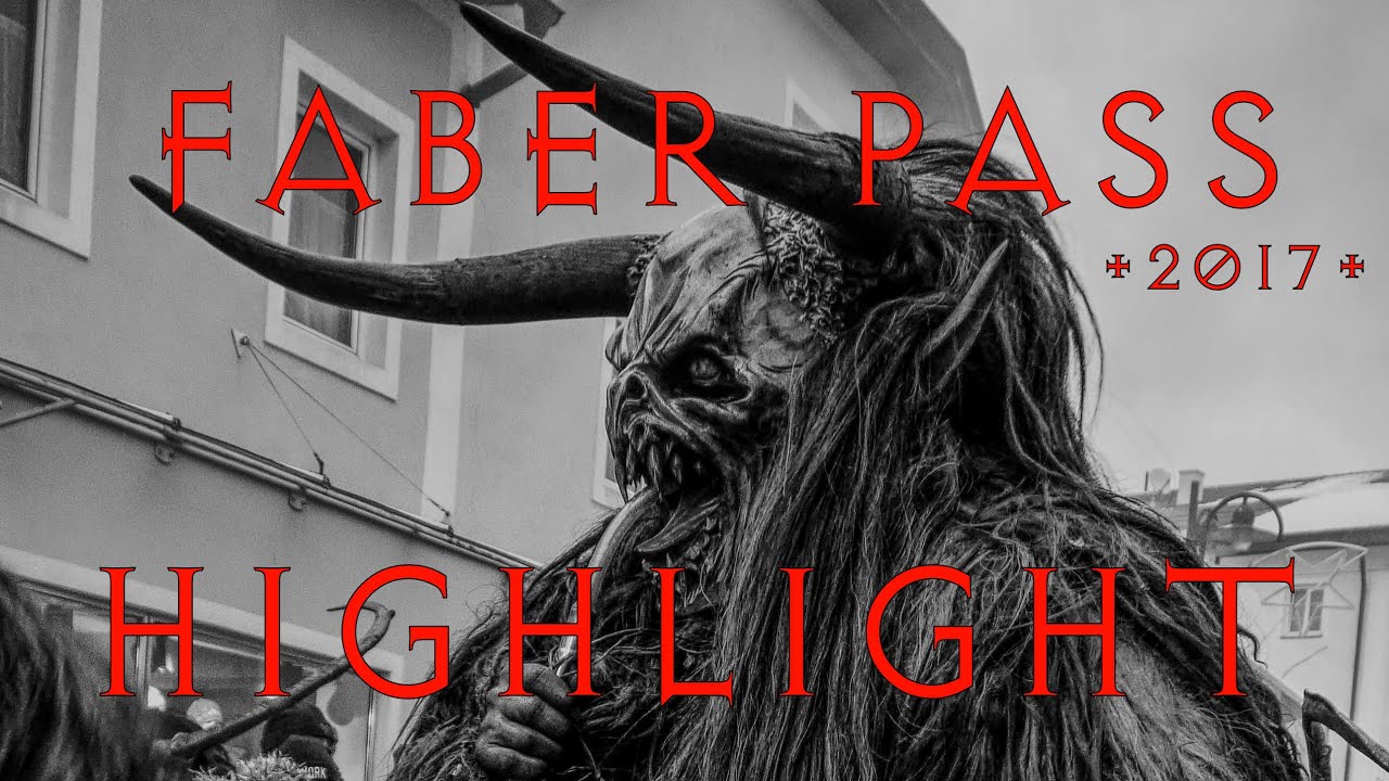 Faber Pass Perchten - Krampus Highlight 2017💣💥🔥