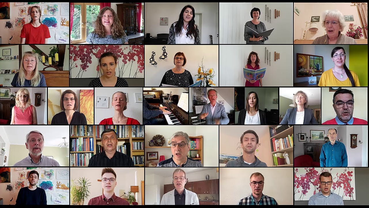Sprich nur ein Wort, Gott, tröste mich | Mitteldeutscher Motettenchor | Virtual Chor