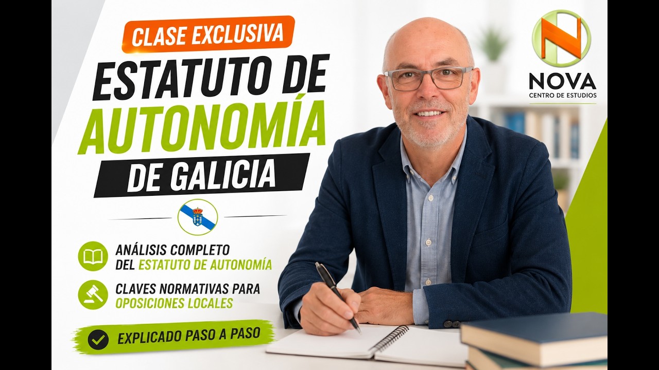Clase Sergas Auxiliar + PSX   Tema 2 Estatuto De Autonomía