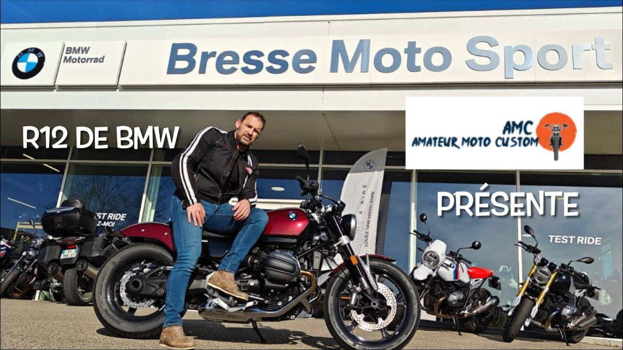 BMW R12 2024 enfin elle est arrivée 🤟#motard #bmwmotorrad#passionmoto  #essaimoto #motolove