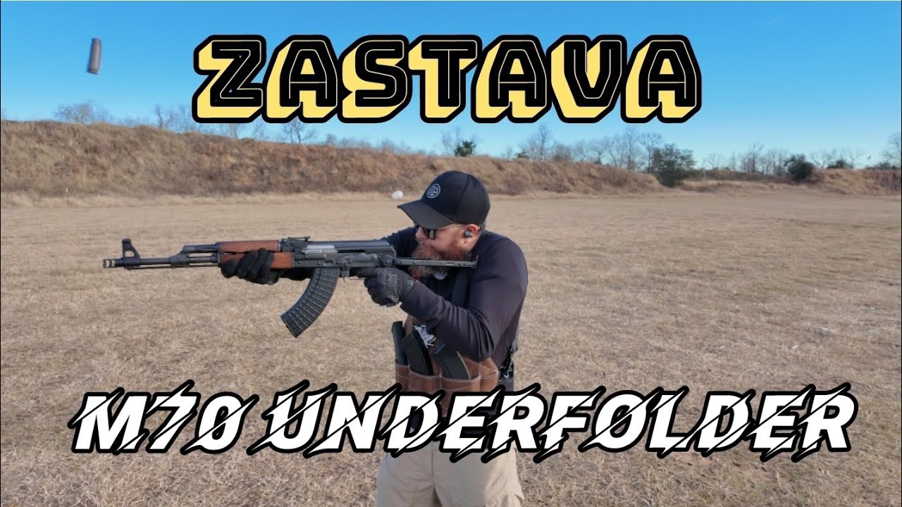 Zastava M70 Underfolder Unboxing & Range Day!