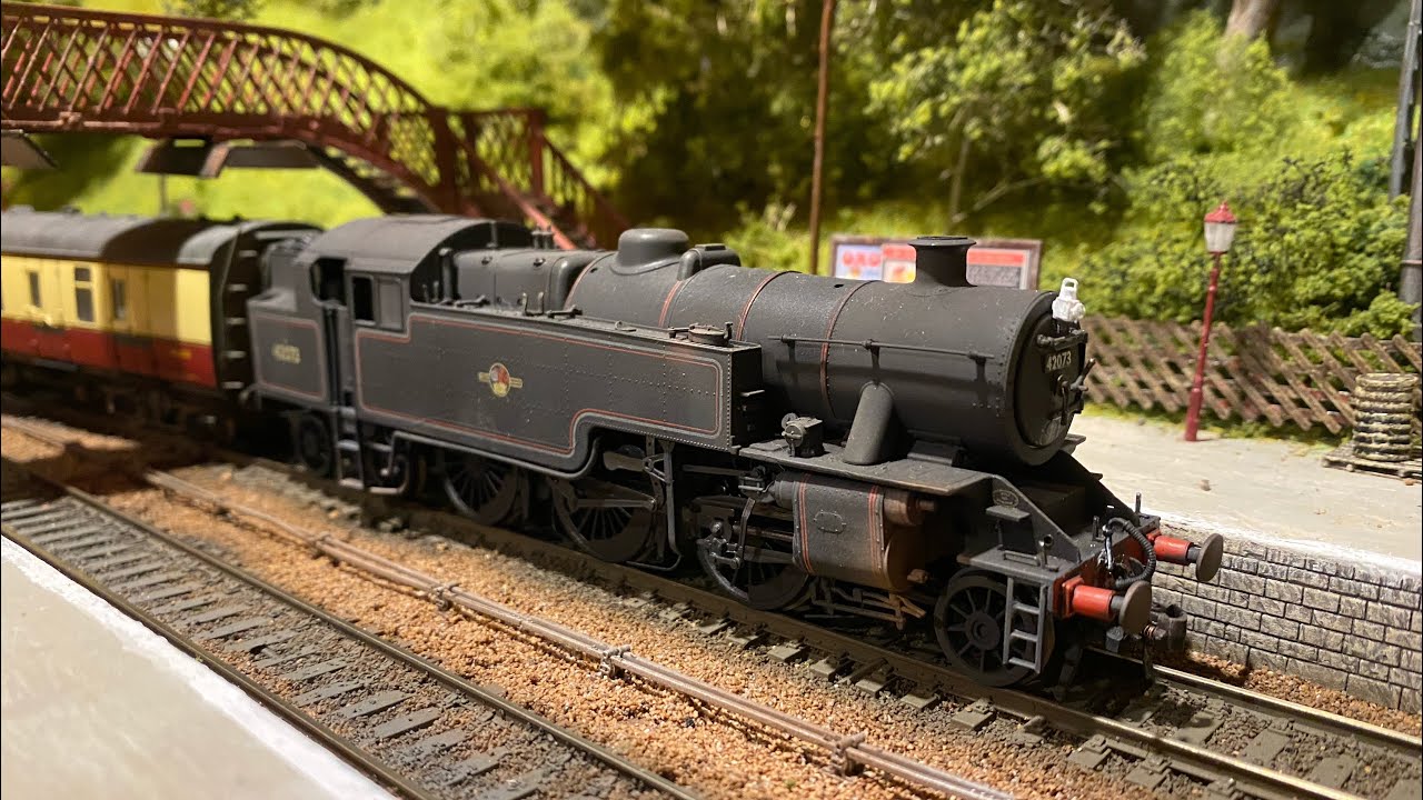 Weathering a Steam Locomotive - LMS Fairburn 4MT Tank Engine