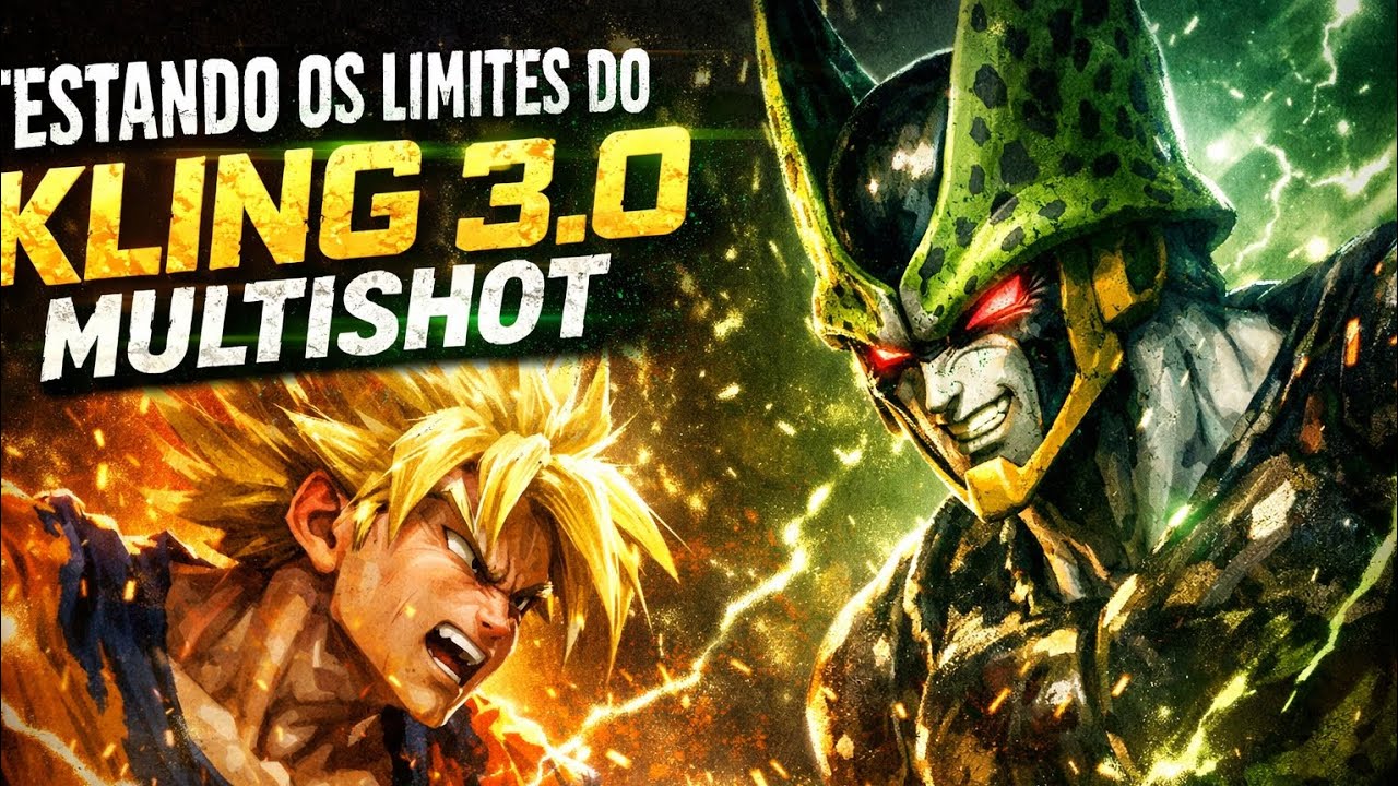 Experimento visual com Kling 3.0 Multishot