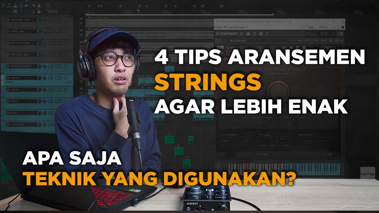 4 Tips Agar Arransemen Strings lebih enak di dengar #tipstriple3music