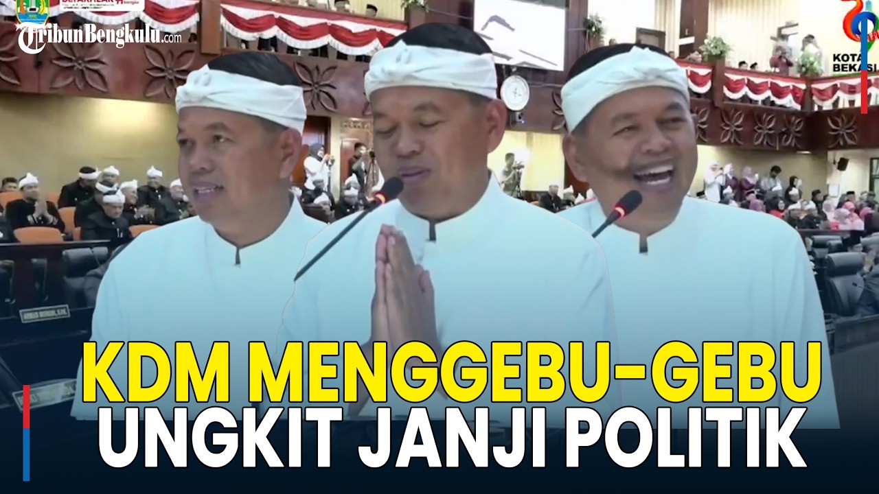 [Full] Pidato Petuah Jitu Kang Dedi Mulyadi di Kota Bekasi, Ungkit Janji Politik Pemimpin ke Rakyat