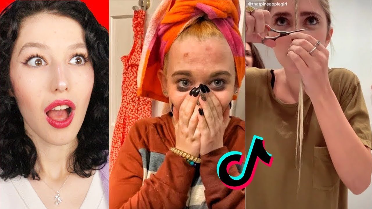 SONU HÜSRAN İLE BİTEN SAÇ VİDEOLARI (tiktok)