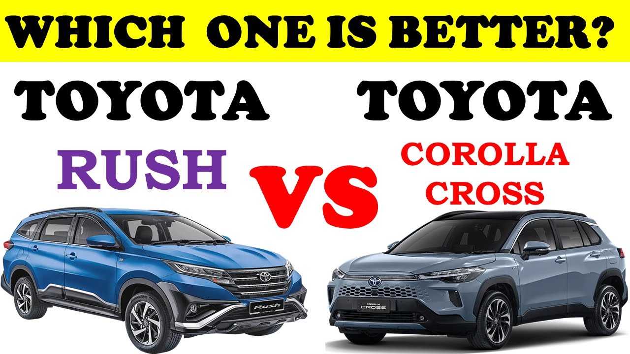 Toyota Rush Vs Toyota Corolla Cross | Top Car Comparison