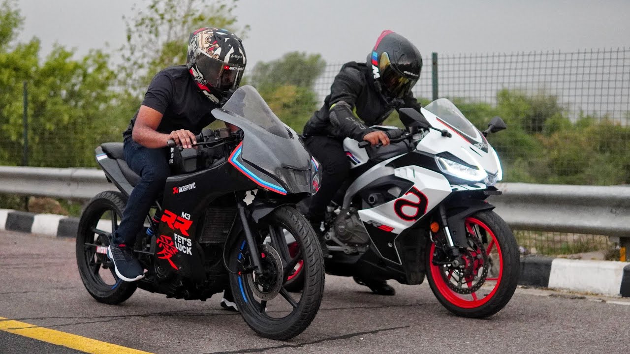 Fastest Custom 400cc VS Aprilia RS457 On Public Demand | Segment Killer ko Kill Kardiya🔥