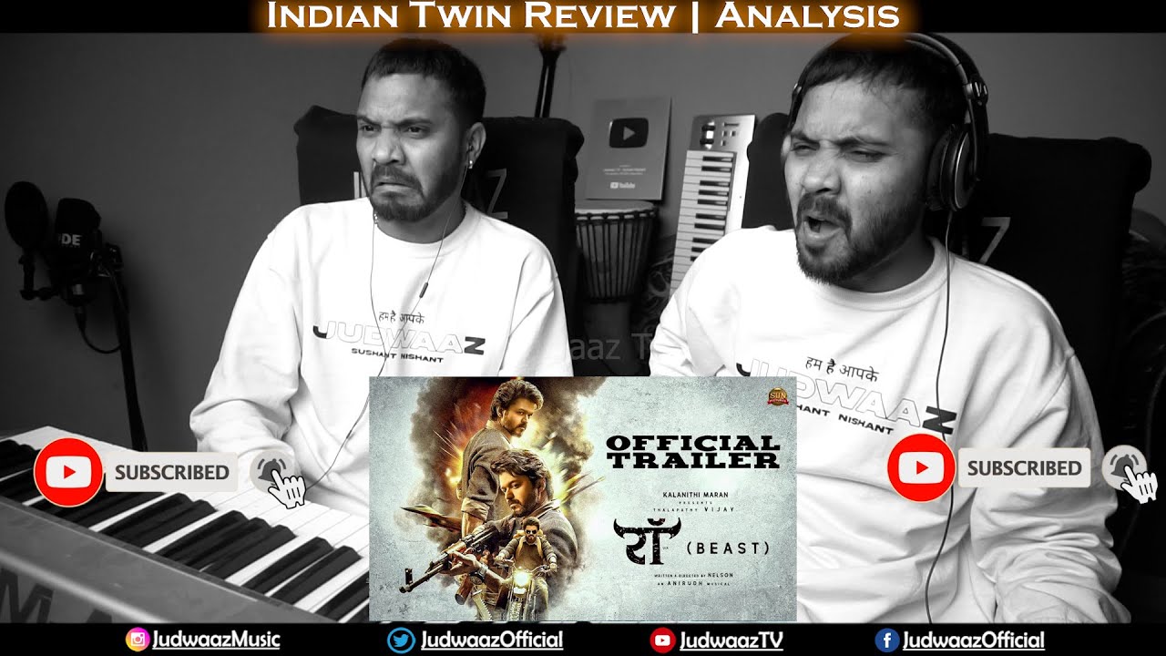 Raw (Beast) - Official Hindi Trailer | Thalapathy Vijay | Sun Pictures | Nelson | Anirudh | Judwaaz