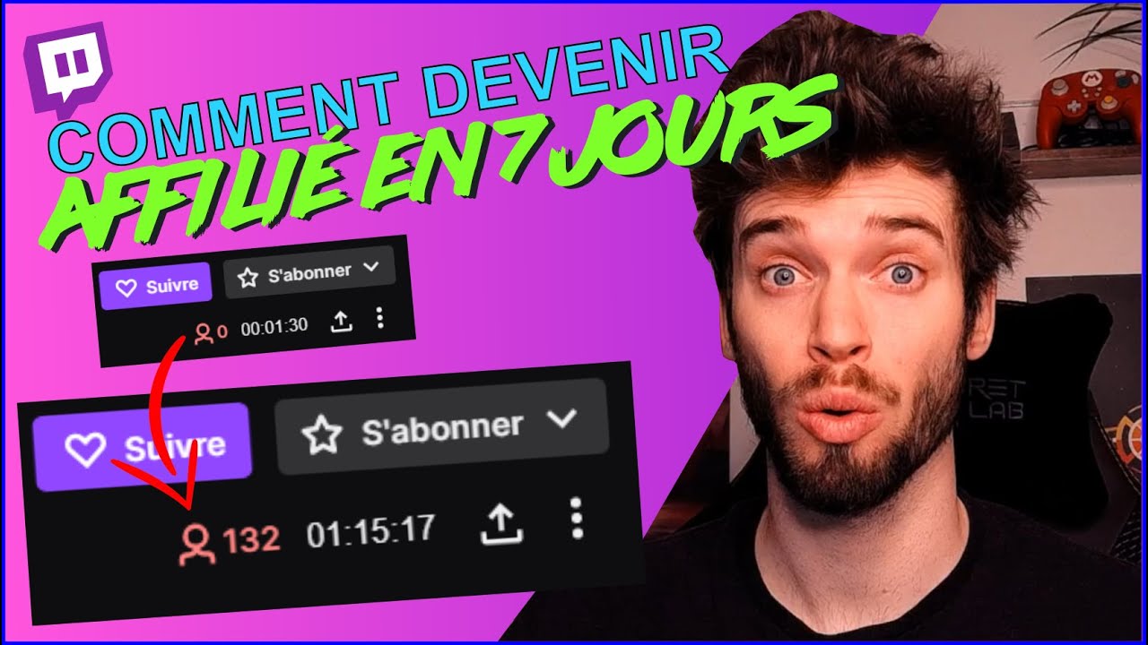 COMMENT GAGNER DES FOLLOWERS TWITCH RAPIDEMENT ! Guide affilié en 7 jours !
