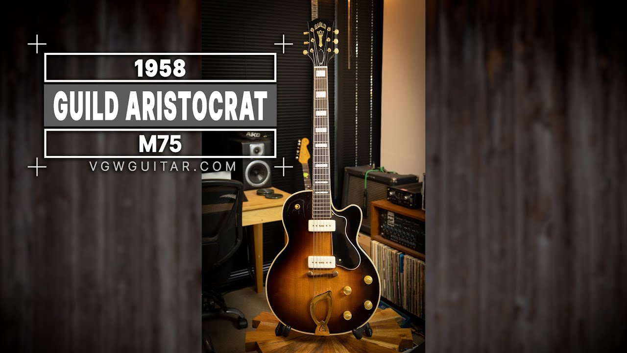 Guild 1958 Aristocrat M75 - Full Restoration! - VGW