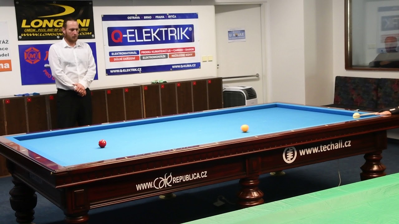 Jan Ale&scaron; shot #6 - Final CZ championships - 3-cushion