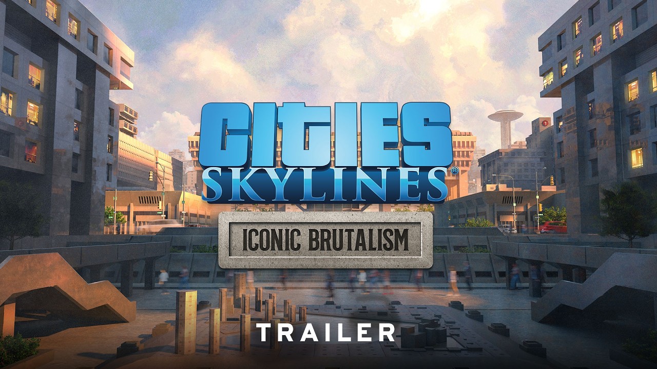 Iconic Brutalism Content Creator Pack | Trailer |  | Cities: Skylines
