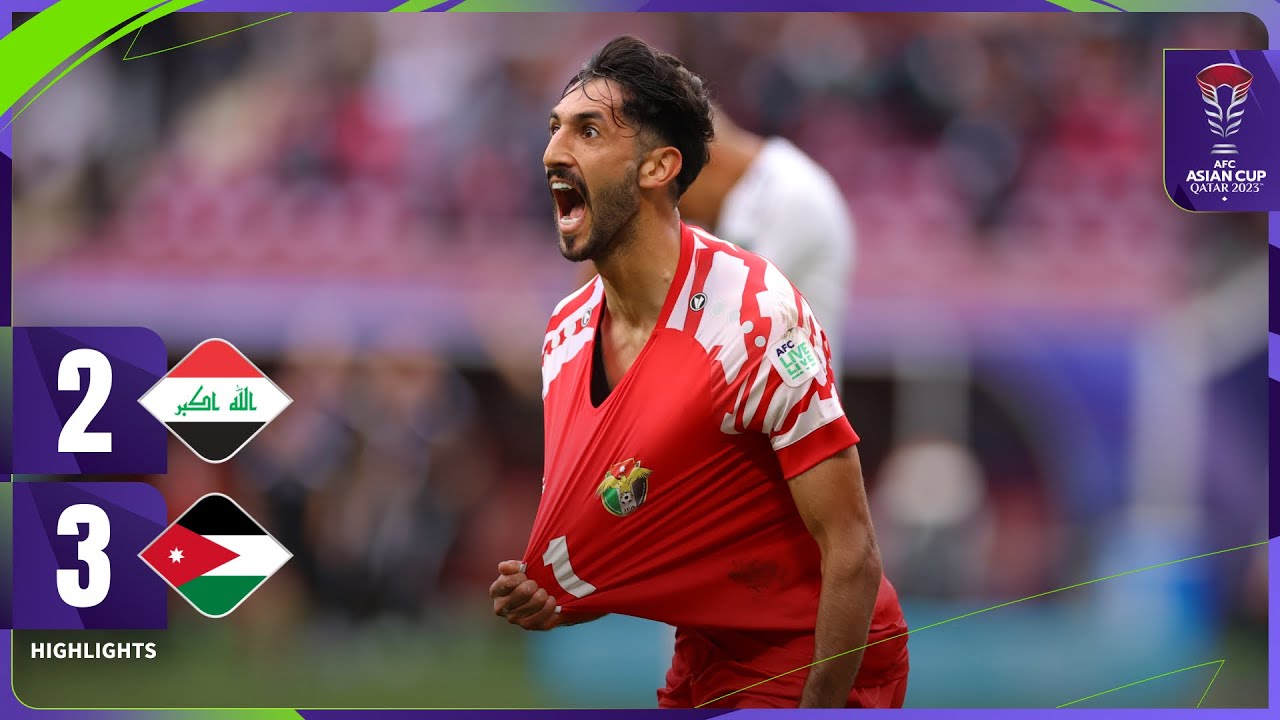#AsianCup2023 | Round of 16 : Iraq 2 - 3 Jordan