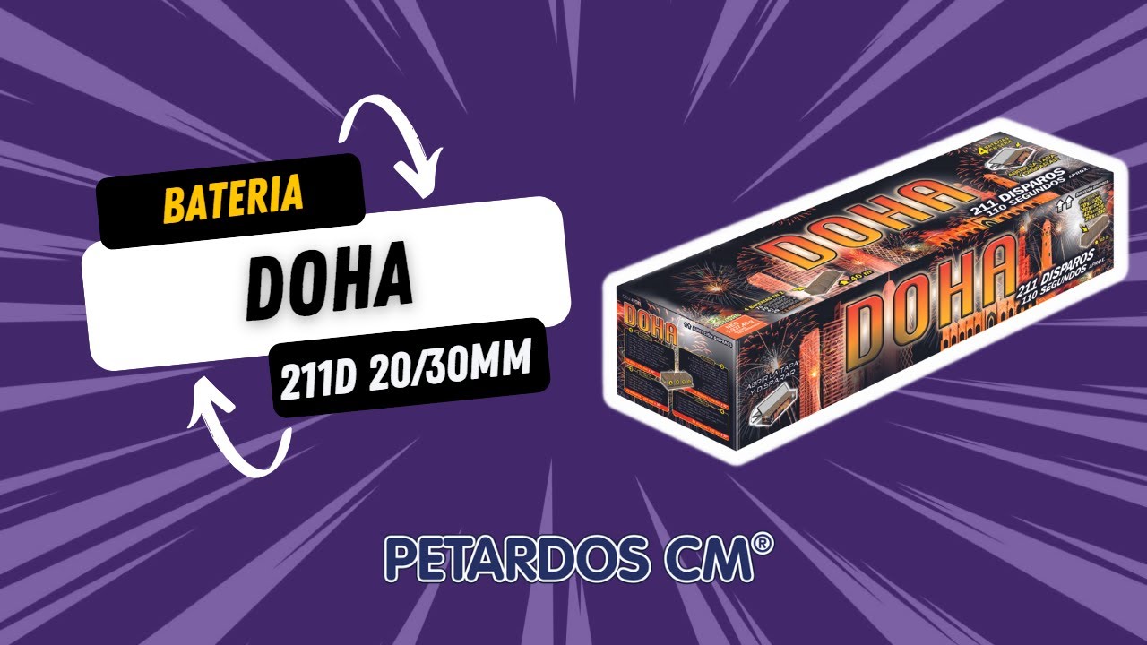 Bateria Doha - Petardos CM