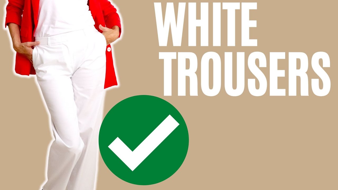 How To Style White Trousers: Women Over 50