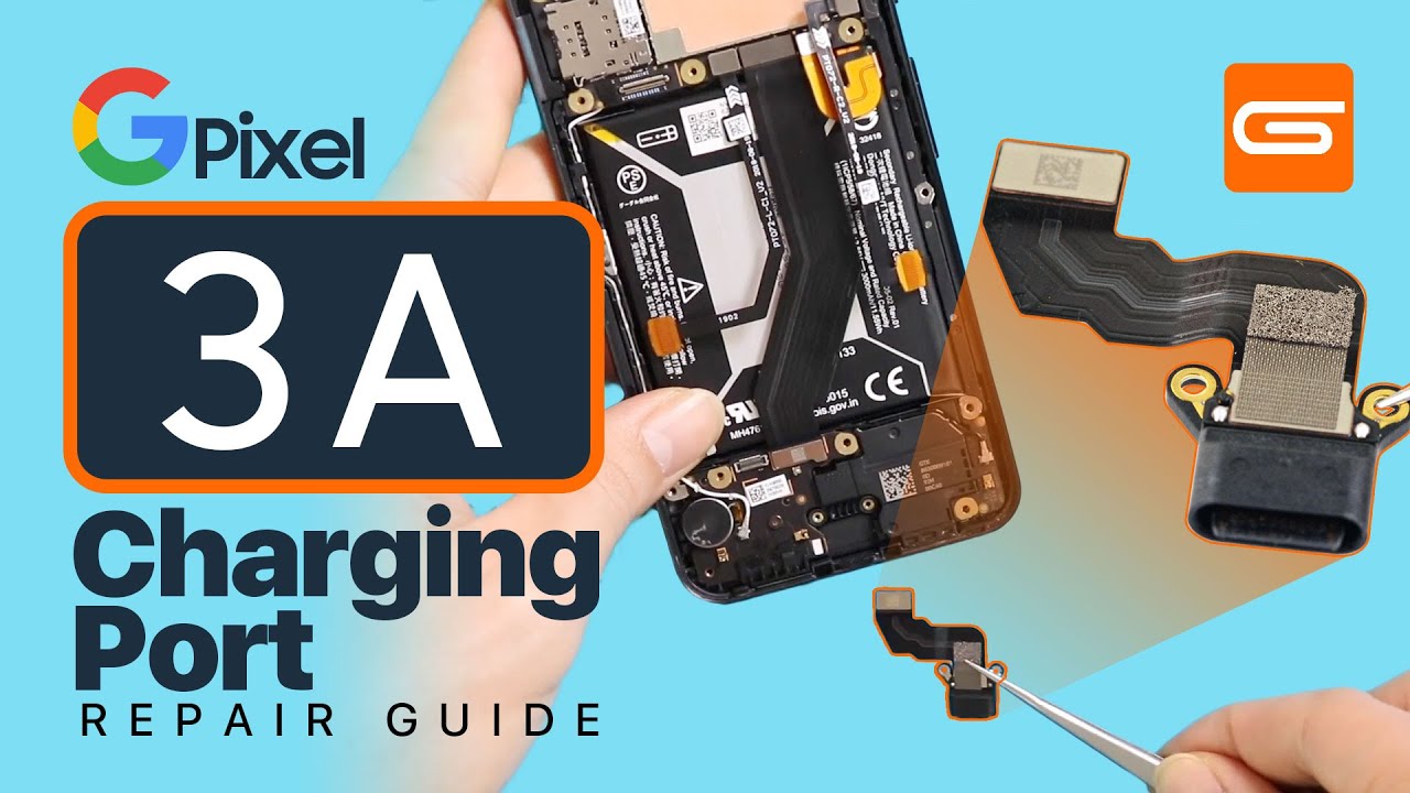 Замена порта зарядки Google Pixel 3a