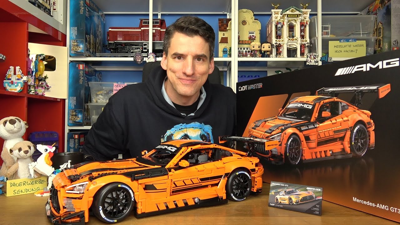 Das beste Technic-Auto aller Zeiten: CaDA® C64008W AMG GT3