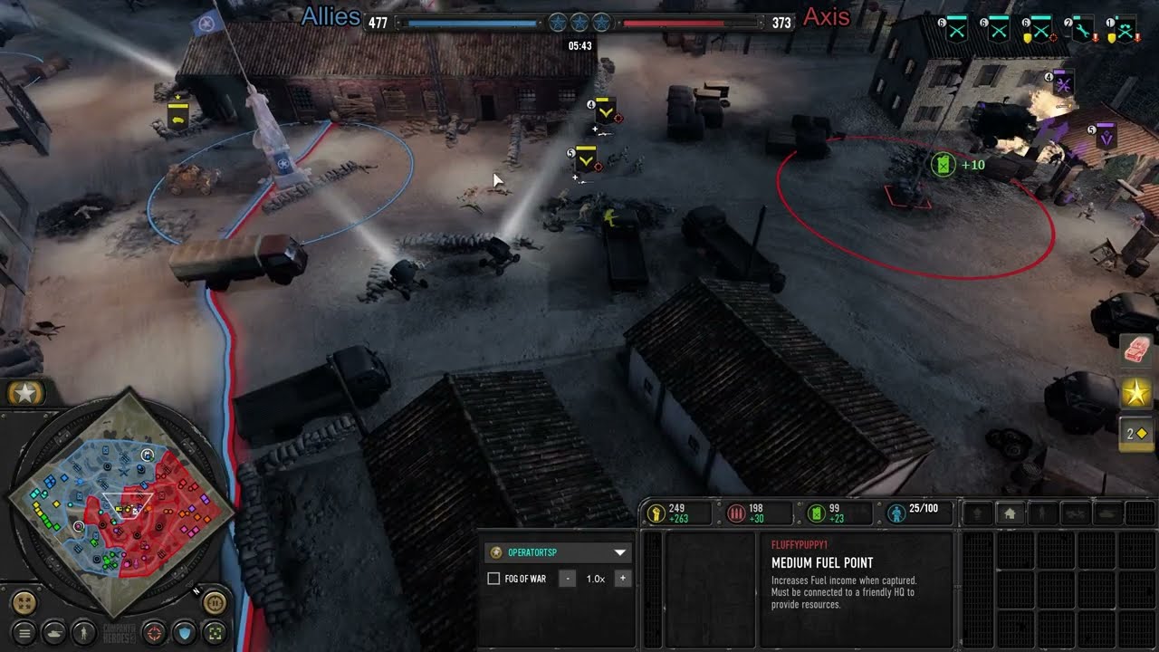 COH3 4v4 A Monte Cavo Classic