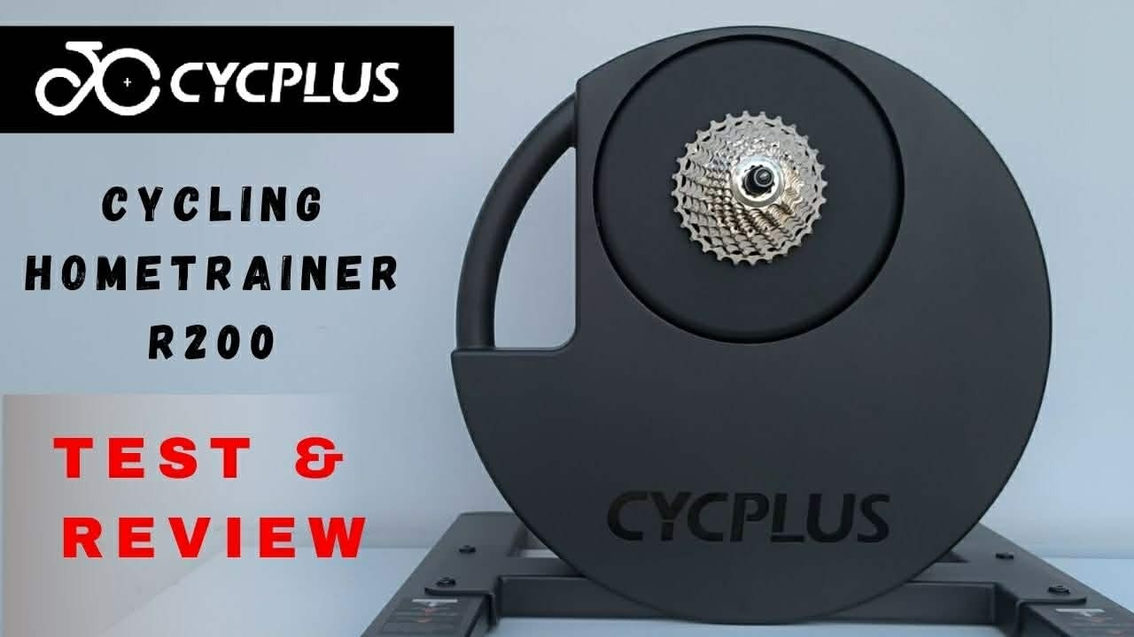 CYCPLUS Smart Bike Trainer  R 200 TEST